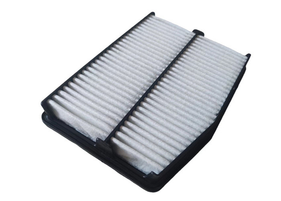 ورق سیاه فابریک سفید PP 28113-4T600 281132Z600 فیلترهای هوا با جریان بالا خودرو