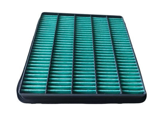 فیلتر هوای دیزل پارچه سبز یا سفید PP 17801-51020 برای اتومبیل های ژاپنی